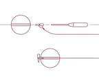 Delphin Q-STOP stopper / átlátszó+narancsszínű