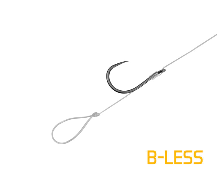 Kötött horog Delphin FLR Loop / 6db