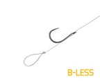 Kötött horog Delphin FLR Loop / 6db