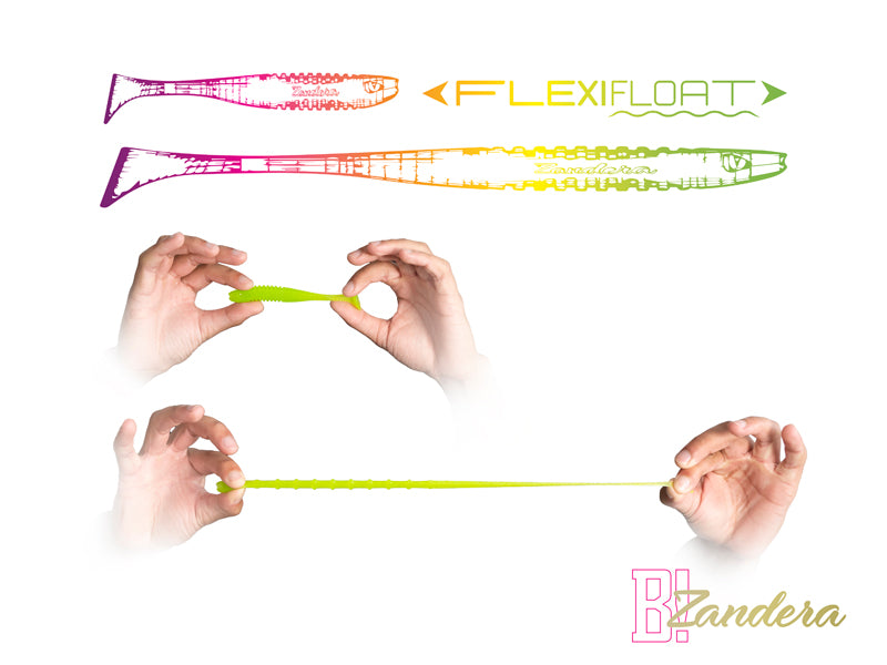 Gumihal Delphin ZANDERA FlexiFLOAT UVs / 5db