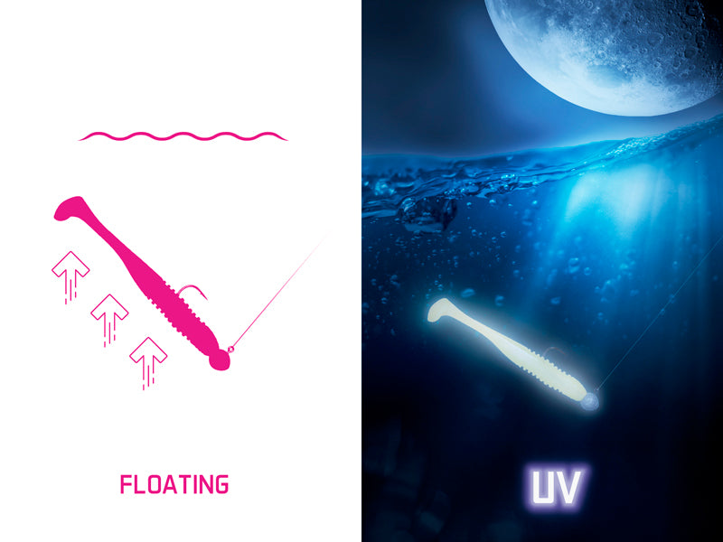 DuoPACK BOX Delphin ZANDERA FlexiFLOAT UVs / 6x 5db