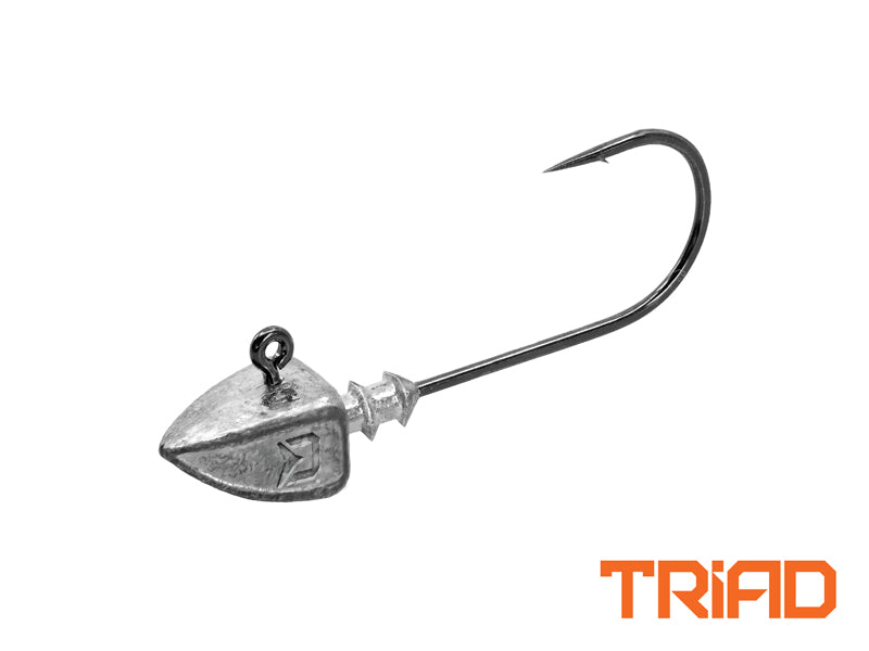 Gallérral ellátott Delphin TRIAD jigfej / 5 db