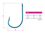 Horog Delphin B! NEO ZanderPoint BLU / 10db