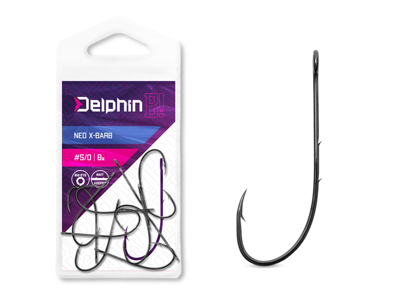 Delphin B! NEO X-BARB Cheburashka horog / 8db