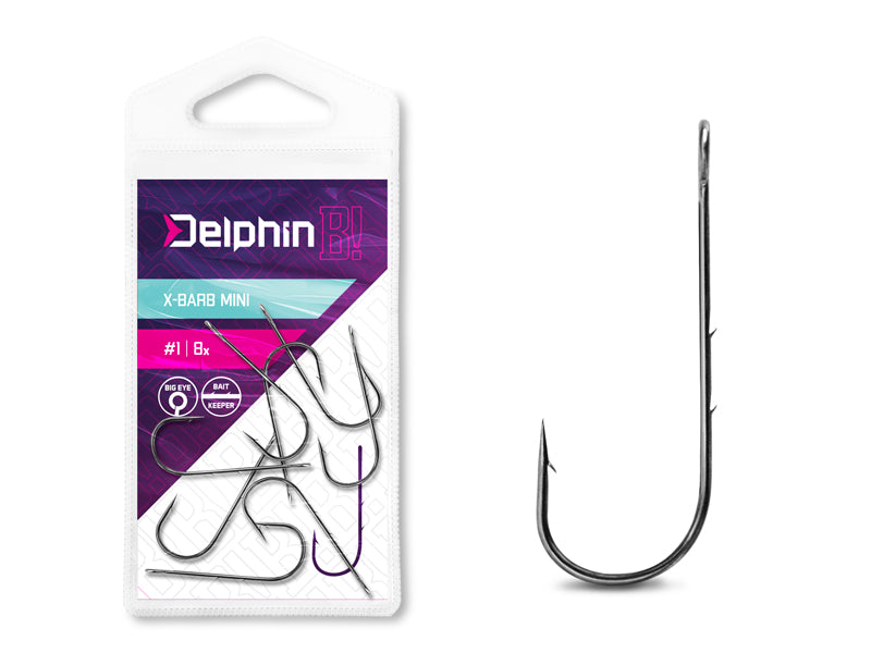 Delphin B! X-BARB MINI Cheburashka horog / 8db