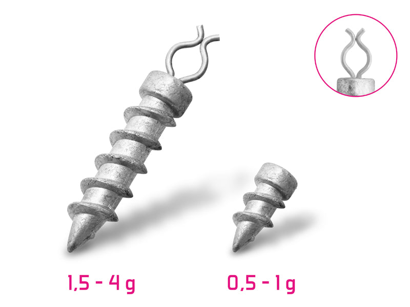 Delphin B! Becsavarható kiegészítő súly / 10db