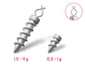 Delphin B! Becsavarható kiegészítő súly / 10db