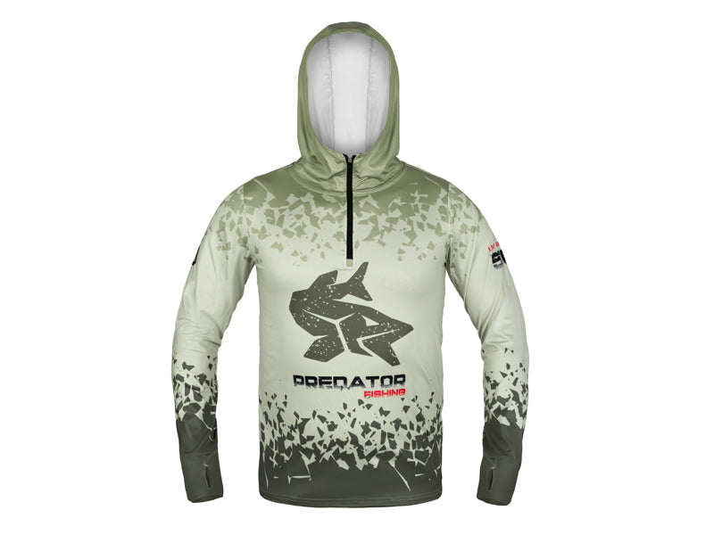 Delphin UV ARMOR 50+ Kapucnis hosszúujjú póló