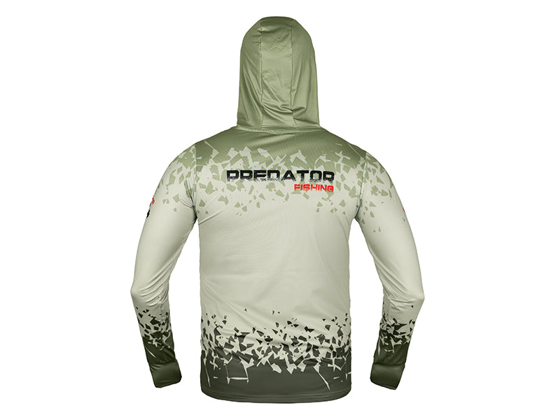 Delphin UV ARMOR 50+ Kapucnis hosszúujjú póló