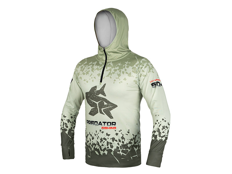 Delphin UV ARMOR 50+ Kapucnis hosszúujjú póló