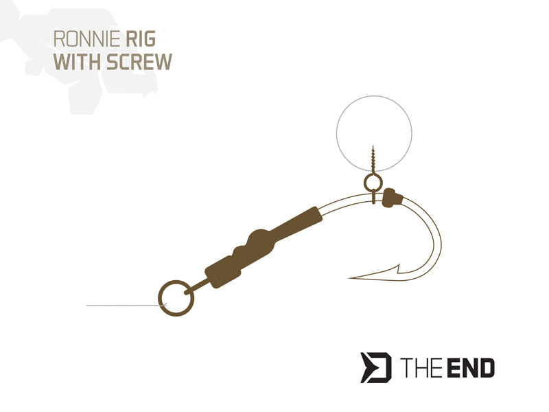 THE END Ronnie Rig csalicsavarral / 4 db