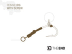 THE END Ronnie Rig csalicsavarral / 4 db