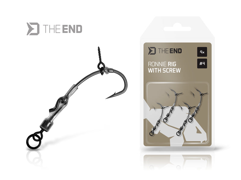 THE END Ronnie Rig csalicsavarral / 4 db