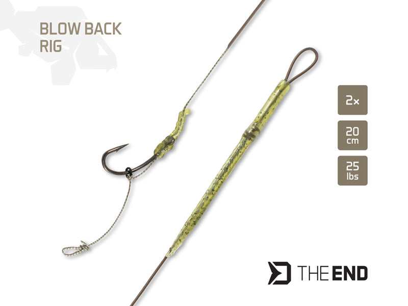 Delphin THE END Blow Back Rig / 2 db