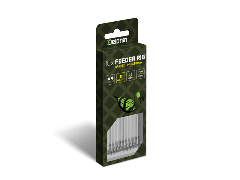 Delphin Braided Sting Feeder Rig / 10db