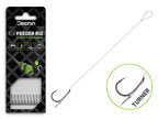 Delphin Fluoro Sting Feeder Rig / 10db