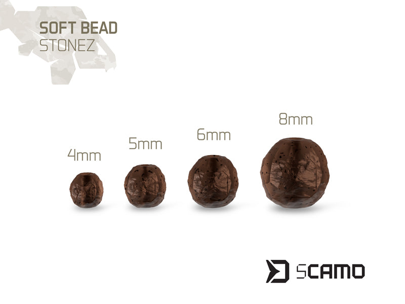 Delphin sCAMO STONEZ puha ütköző gyöngyök 40 db