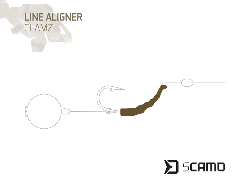 Delphin sCAMO CLAMZ horogbefordító 10 db