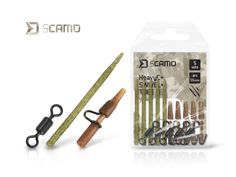 Delphin sCAMO HeavyC + Swivel + Tube szett 5 db szett