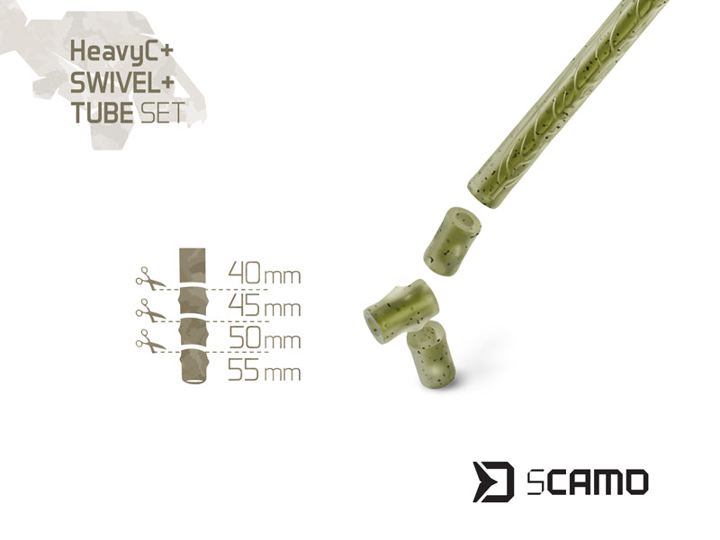 Delphin sCAMO HeavyC + Swivel + Tube szett 5 db szett