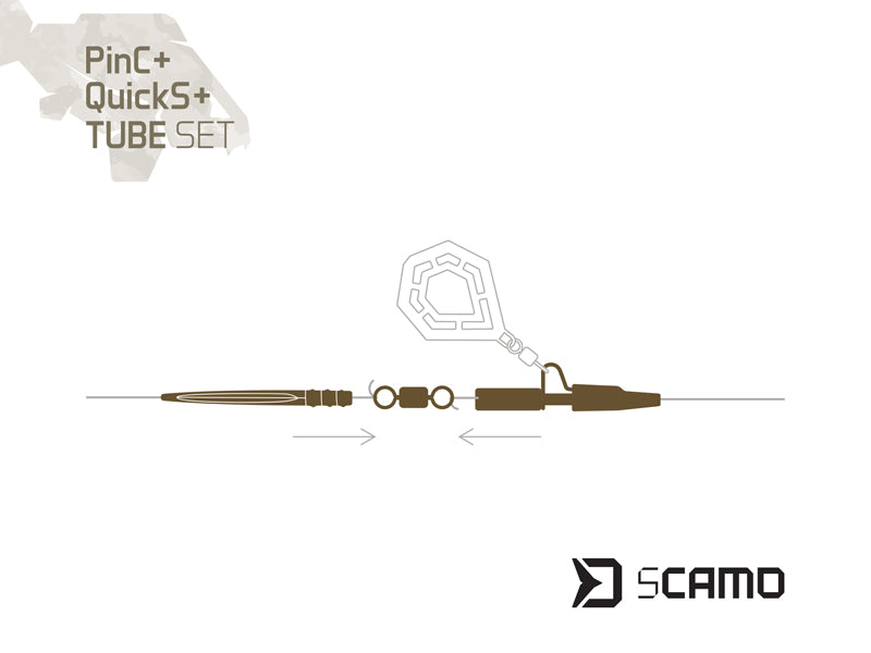 Delphin sCAMO PinC + QuickS + Tube szett 5 szett