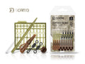 Delphin sCAMO Total CARP pontyozó előke készlet 10 szett
