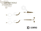 Delphin sCAMO Total CARP pontyozó előke készlet 10 szett
