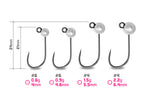 Delphin T-AREA BL Tungsten jig / 5 db