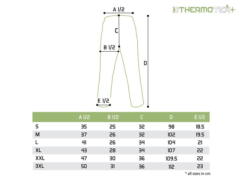 Delphin ThermoTEX Plus+ kültéri nadrág