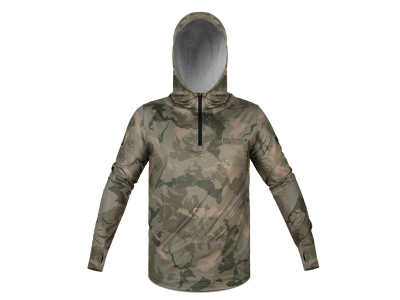 Delphin UV ARMOR 50+ Kapucnis hosszúujjú póló