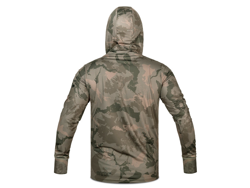 Delphin UV ARMOR 50+ Kapucnis hosszúujjú póló