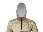 Delphin UV ARMOR 50+ Kapucnis hosszúujjú póló