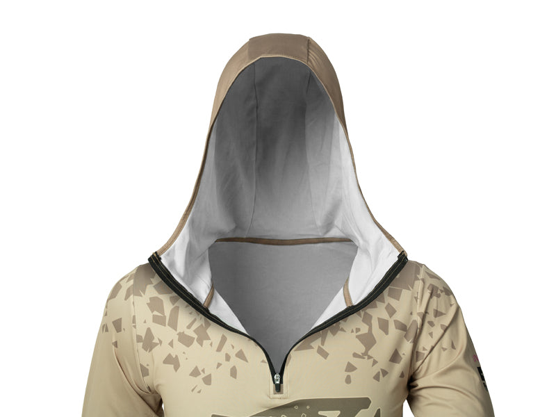 Delphin UV ARMOR 50+ Kapucnis hosszúujjú póló