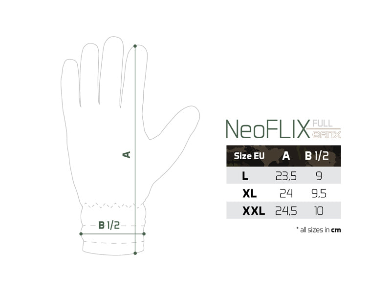 Delphin NeoFLIX Banx Neoprén kesztyű béléssel