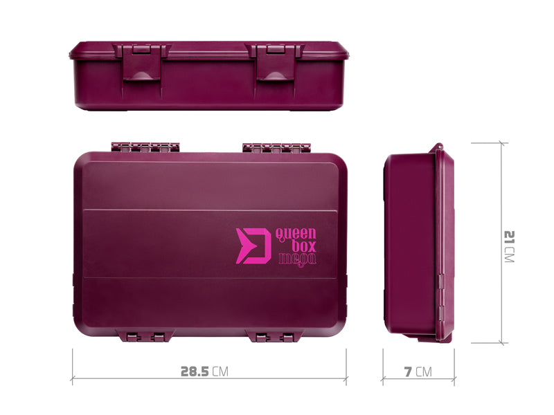 Delphin QueenBOX Mega rendszerező doboz