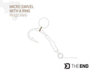 TheEND RingS mini mikro forgó karikával / 10db