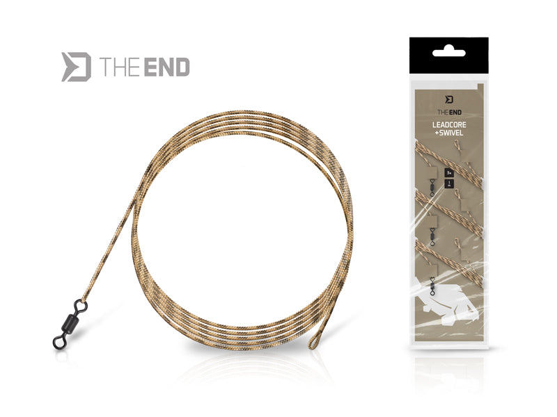 Delphin TheEND Leadcore + Swivel / 3 db
