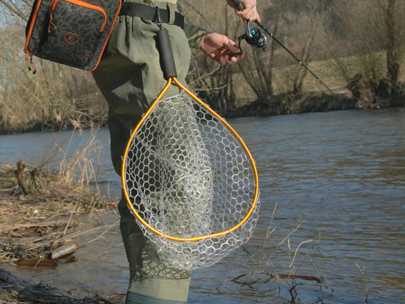 Delphin SoftLUX Soft Mesh Pisztrángos merítőháló