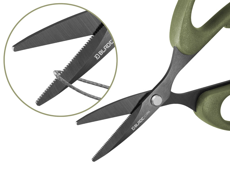 Delphin BladeX Long Titan fogazott horgászolló