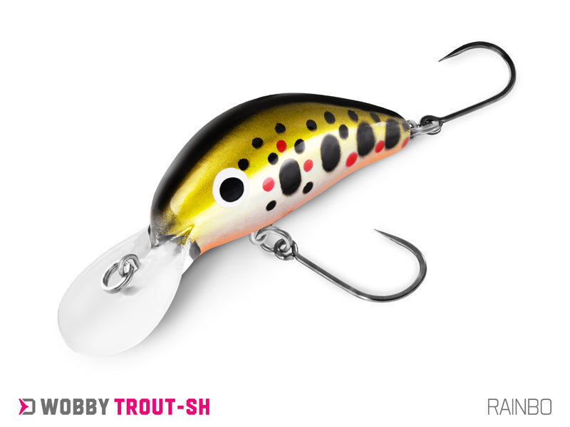 Wobbler Delphin WOBBY TROUT-SH