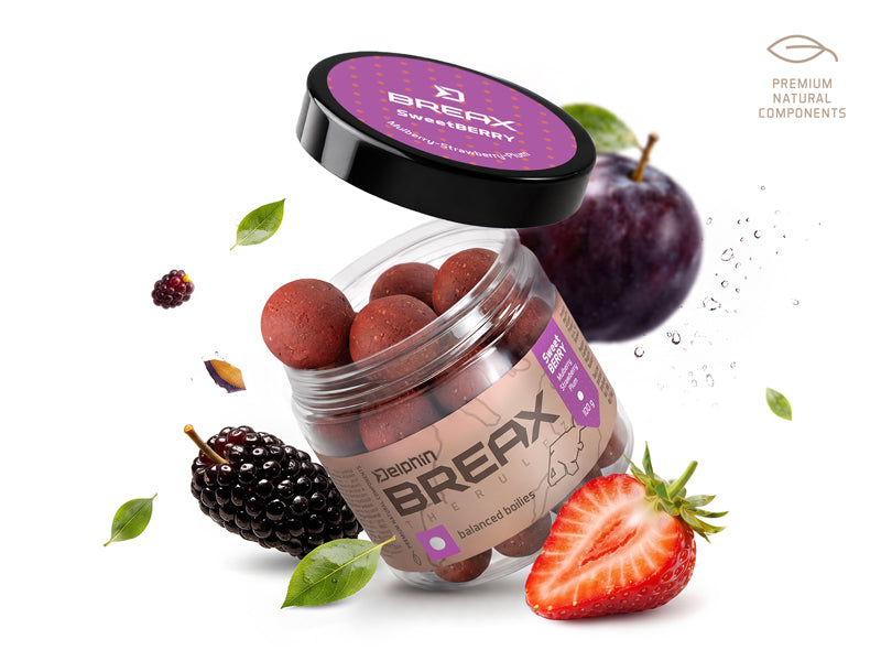 Delphin BreaX balanszírozott bojli/SweetBERRY