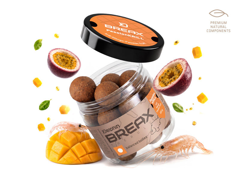Delphin BreaX balanszírozott bojli/PassionKRILL