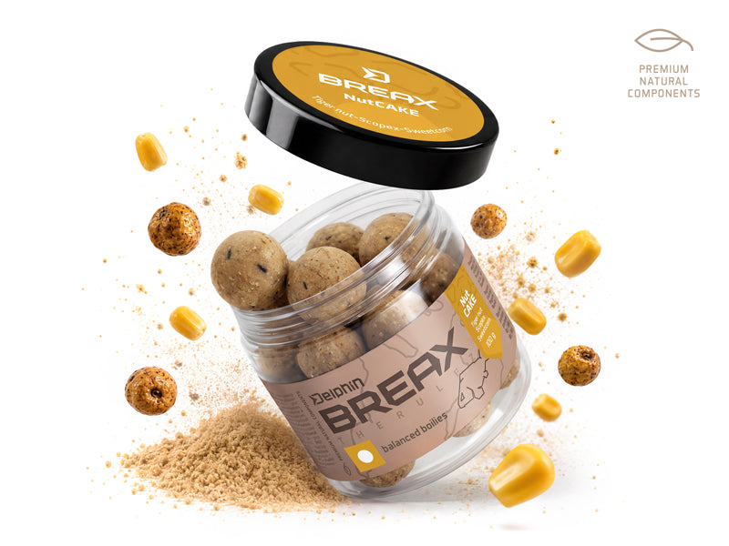 Delphin BreaX balanszírozott bojli/NutCAKE