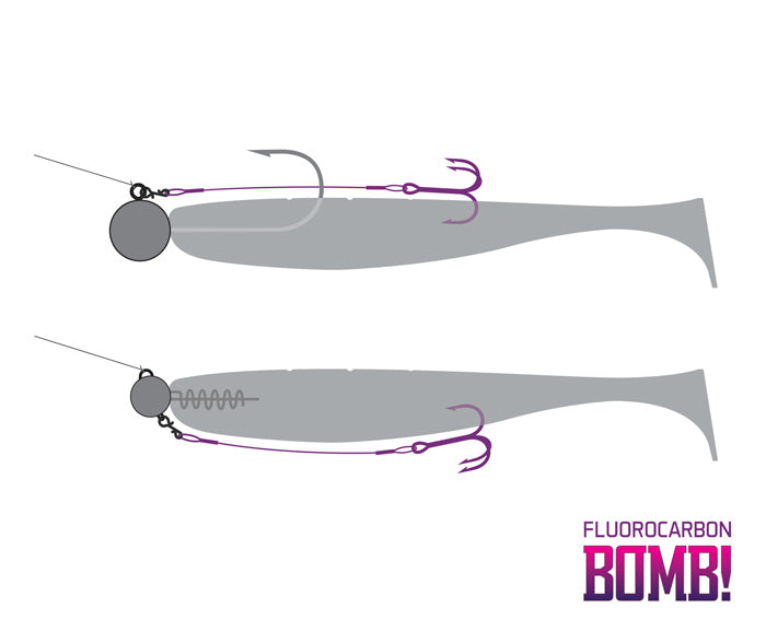 BOMB! Twisto RIGS Fluorocarbon / 3db