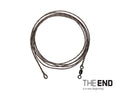 THE END Leadcore + swivel kötött horog / 3db