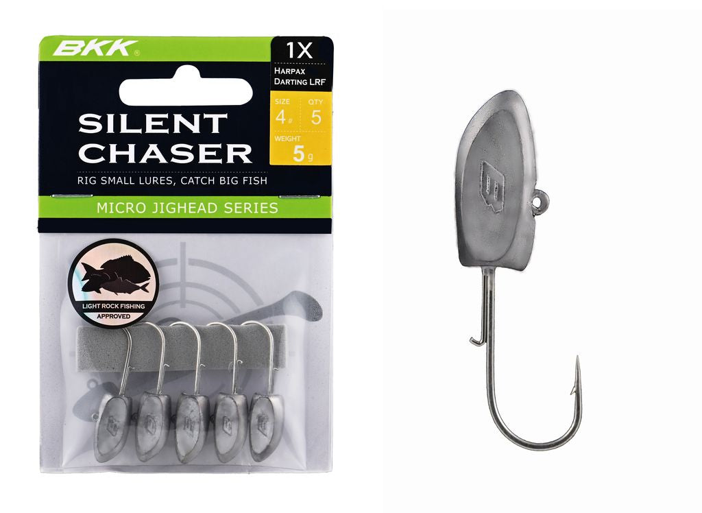 Silent Chaser Microjig - Harpax Darting LRF 4#, 3.5g, 5db/csomag