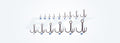 Spear-21 SS hármashorog, Super Slide, 12-es méret, 1000db/karton