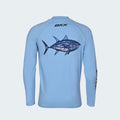 LONG SLEEVE PERFORMANCE SHIRT - TUNA - LIGHT BLUE S