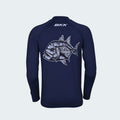 LONG SLEEVE PERFORMANCE SHIRT - GT - BLUE S
