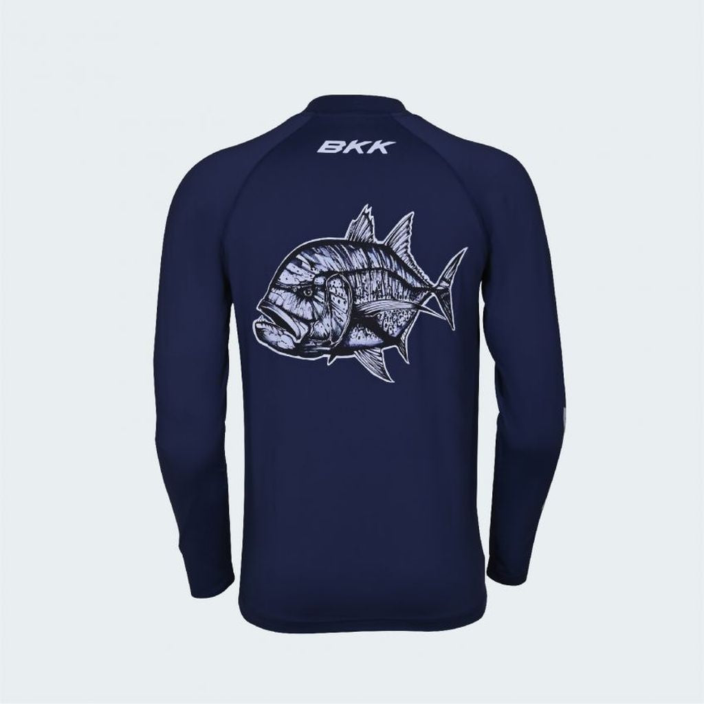 LONG SLEEVE PERFORMANCE SHIRT - GT - BLUE S